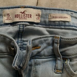 Hollister Low Rise Skinny Jeans